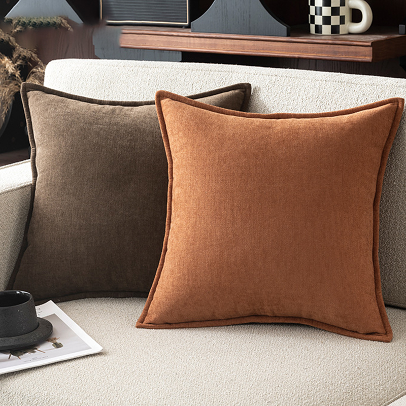 Retro Soft Chenille Throw Pill - Pillow Cover 20X20 ulasan dan harga