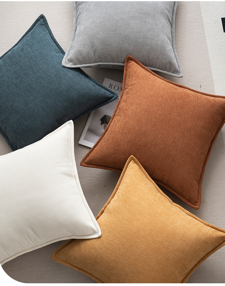 Retro Soft Chenille Throw Pill - Pillow Cover 20X20 ulasan dan harga