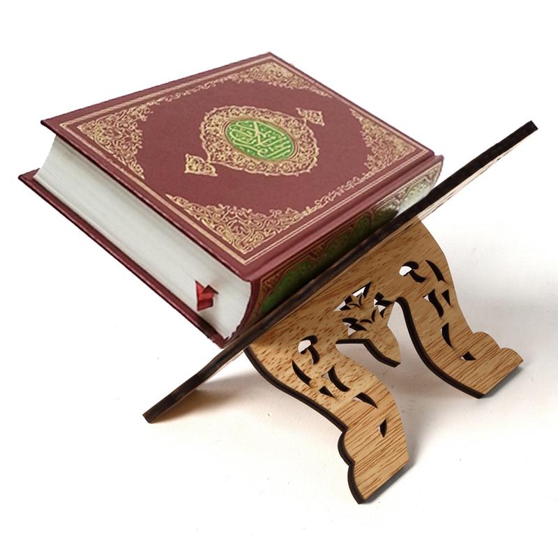Wooden Eid Al-Fitr Islamic Bib - Home Quran ulasan dan harga