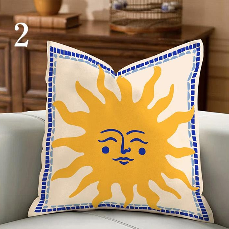 1pc Coastal Pillow Cover, La D - Pillow Cover 20X20 ulasan dan harga