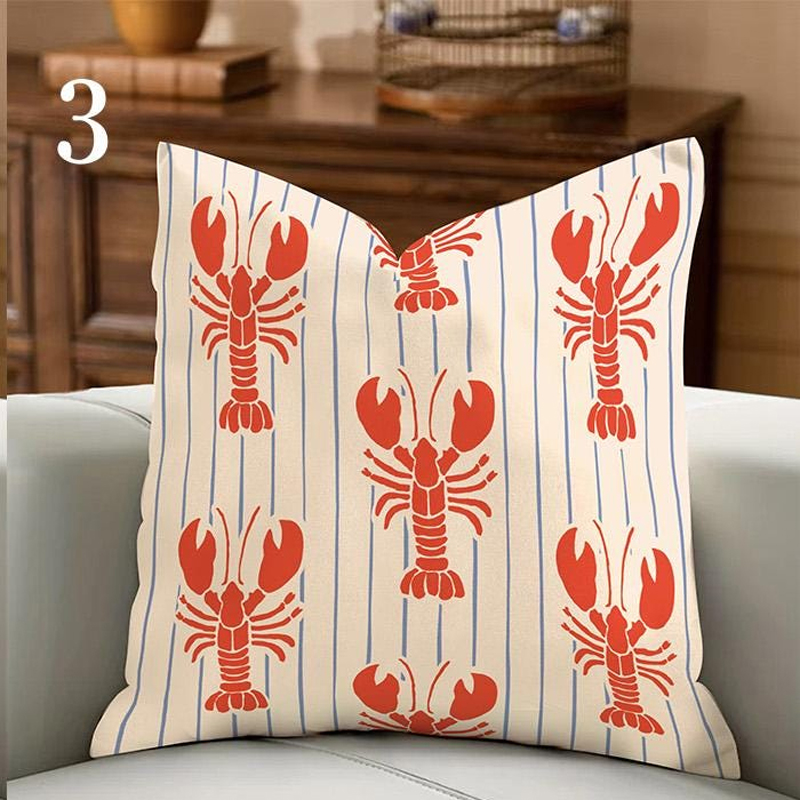 1pc Coastal Pillow Cover, La D - Pillow Cover 20X20 ulasan dan harga