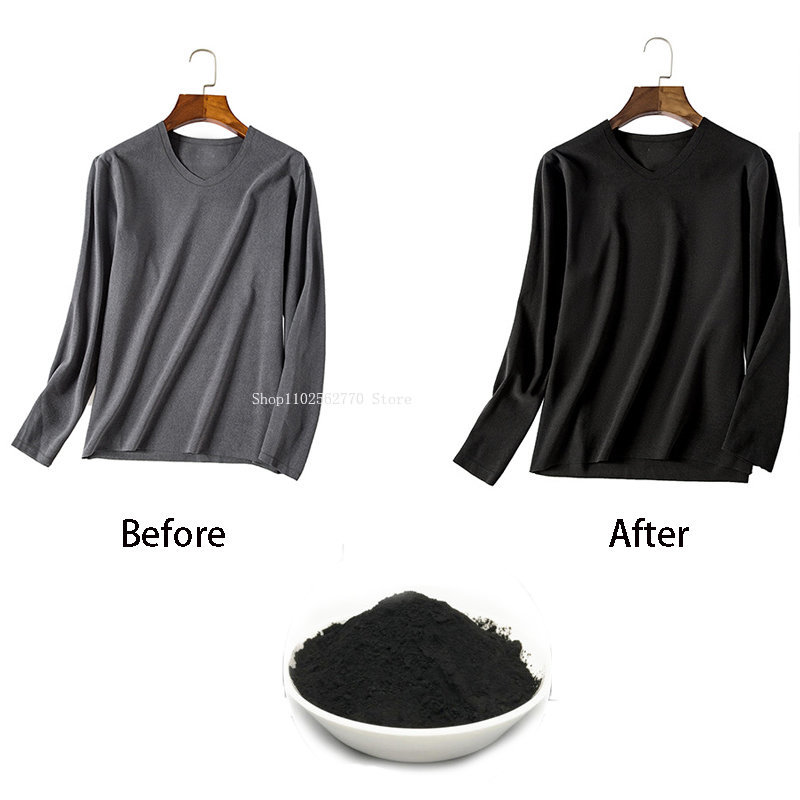 50g Black Fabric Dye Clothing  - Home Textiles Store ulasan dan harga