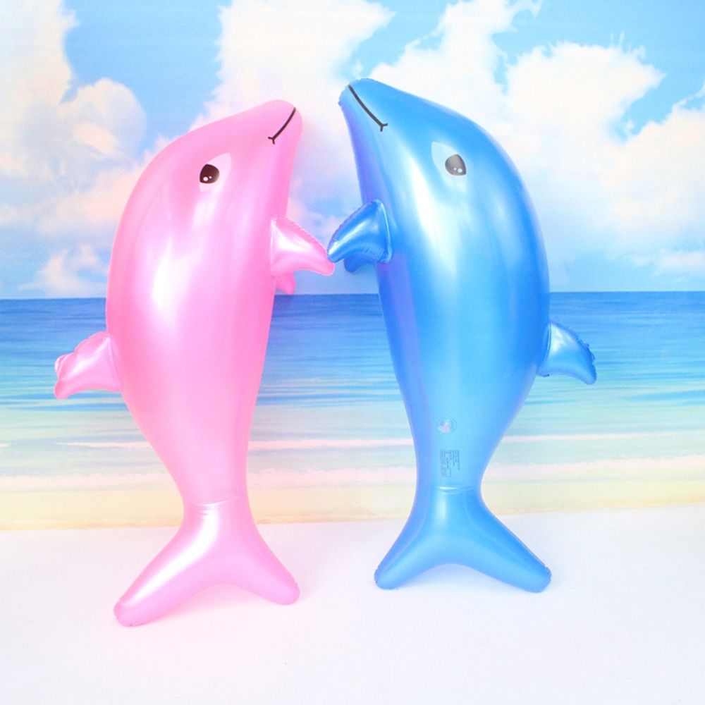 1PC 53cm Inflatable Dolphin Be - Fitted Sheet Deep ulasan dan harga
