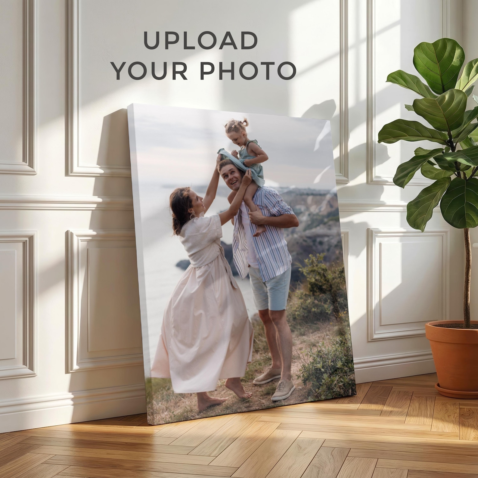 Personalized Photo Canvas, Cus - Home Textiles Store ulasan dan harga
