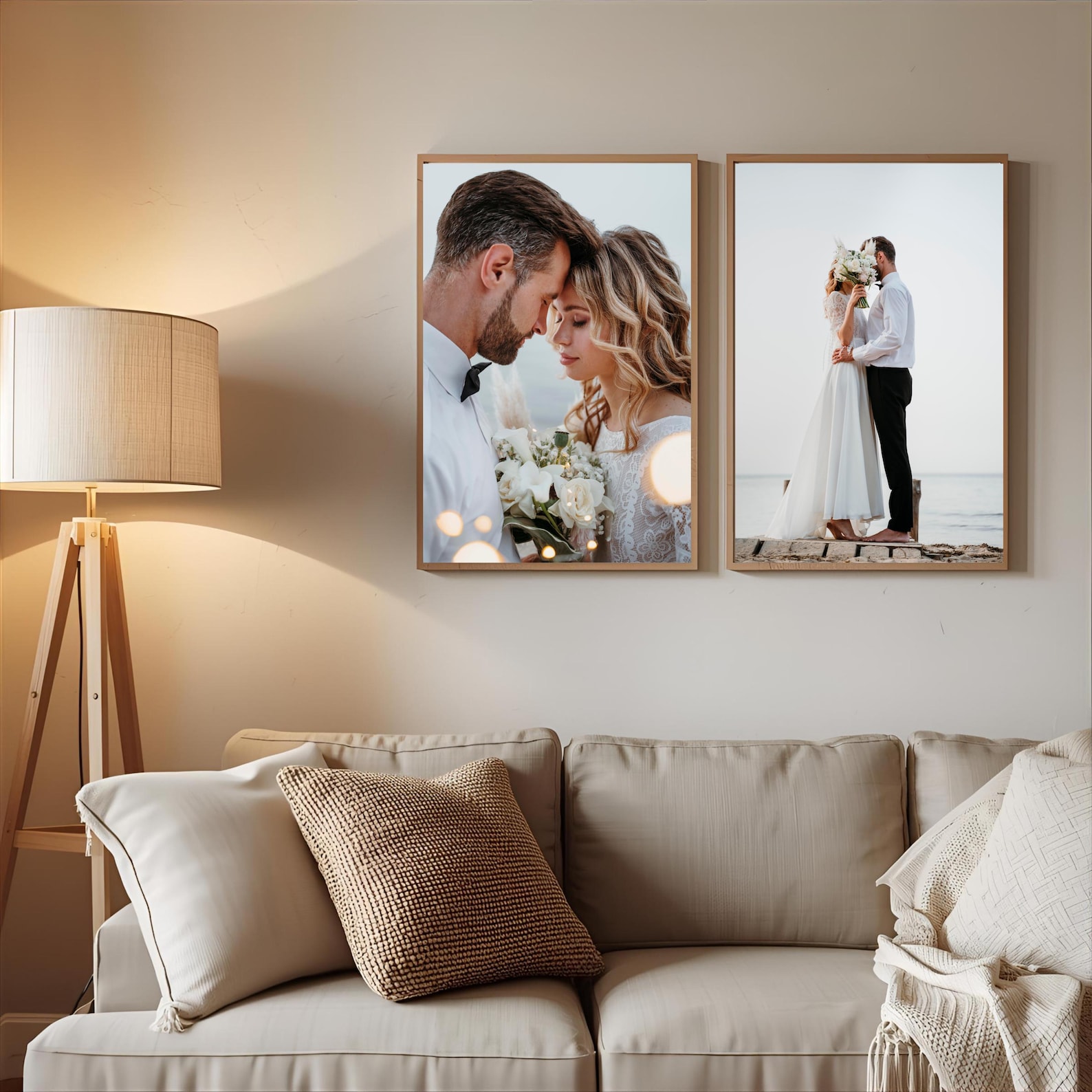 Personalized Photo Canvas, Cus - Home Textiles Store ulasan dan harga