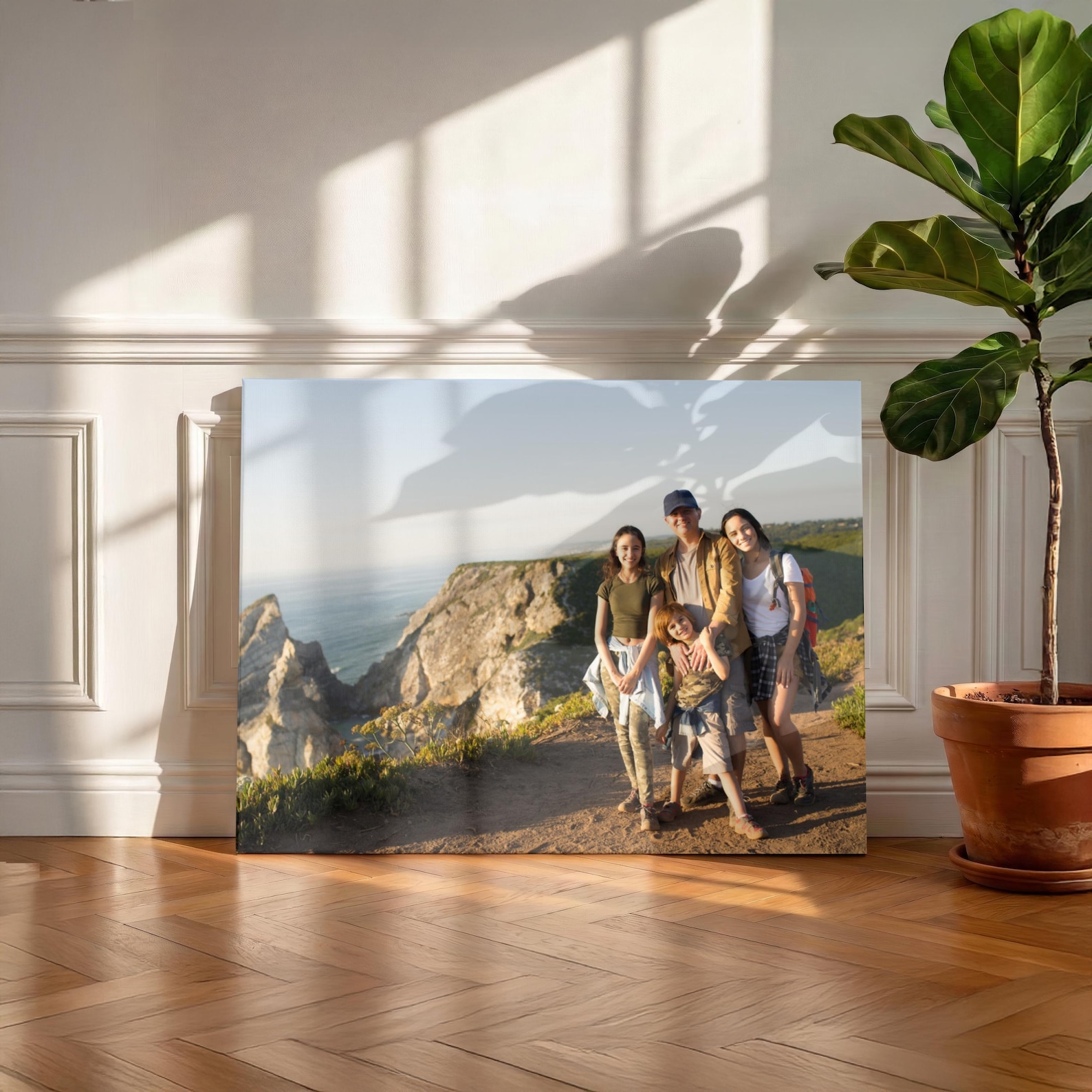 Personalized Photo Canvas, Cus - Home Textiles Store ulasan dan harga