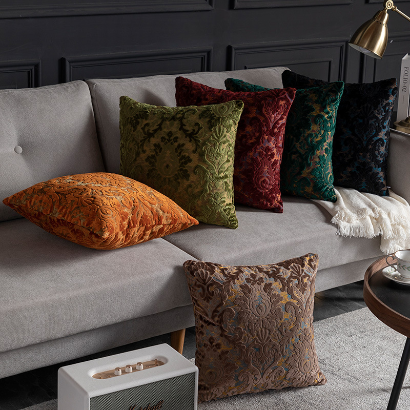 45x45/50x50cm Luxury Cut Velve - Pillow Cover 20X20 ulasan dan harga