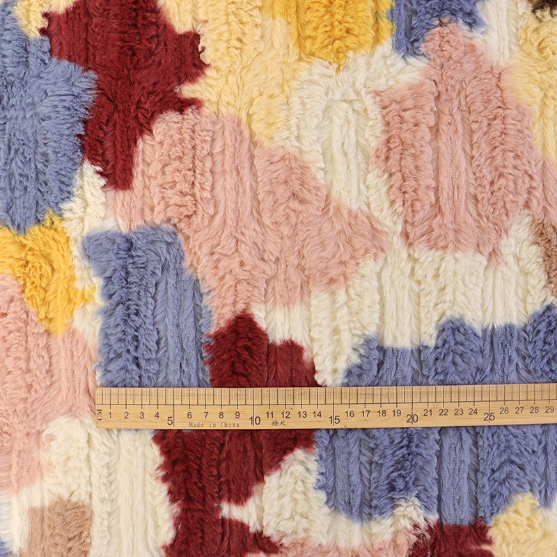 Jacquard Rabbit Fleece Brushed - Home Textiles Design ulasan dan harga