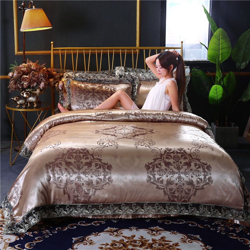 European Classical Luxury 4PCS - Home Textiles Store ulasan dan harga