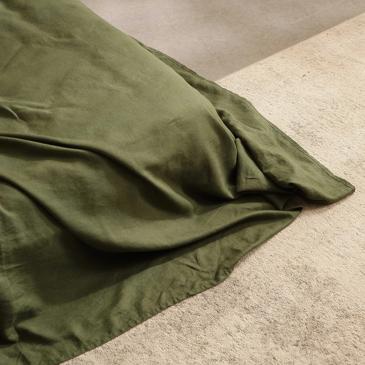 Bed Sheet Set 4 Piece 100% Pur - Fitted Sheet Deep ulasan dan harga