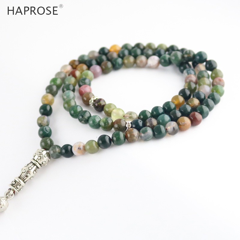 100% Natural Agate Prayer Brac - Home Quran ulasan dan harga